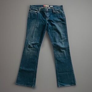 Old Navy Y2K Ultra Low Rise Bootcut Jeans Womens Size 10 Regular Dark Wash